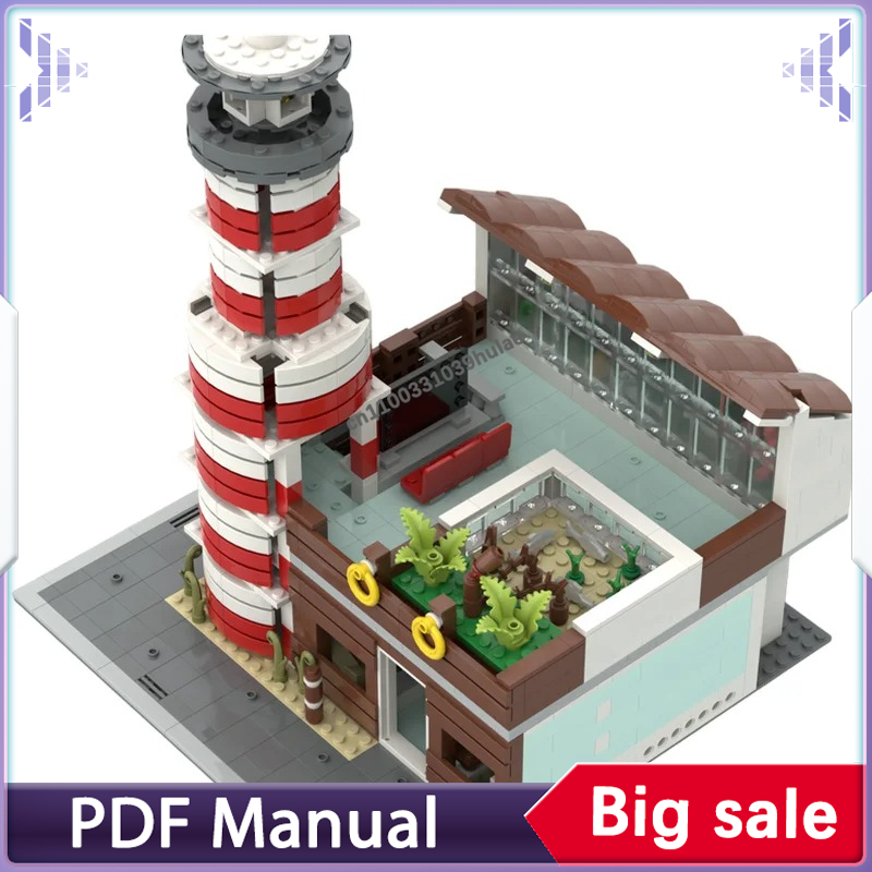 Marine Life Aquariums - Blocos de Montar MOC Aquário da