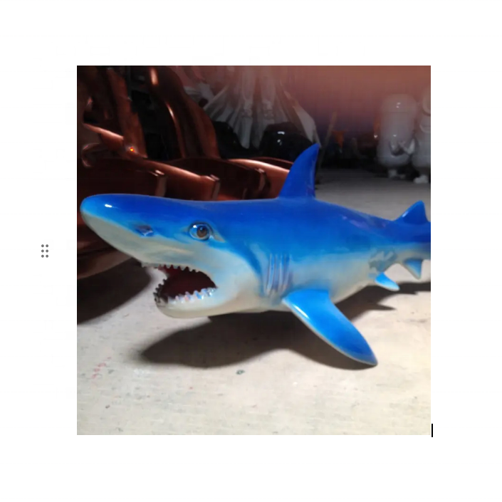 Marine Life Aquariums - Estátua de Tubarão Personalizada de Design