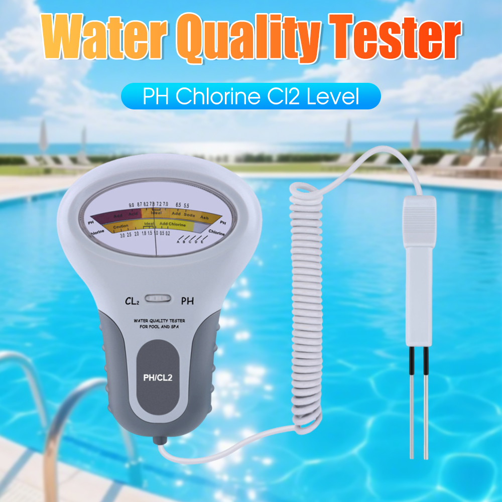 Marine Test Kit - Medidor de Cloro e pH Profissional