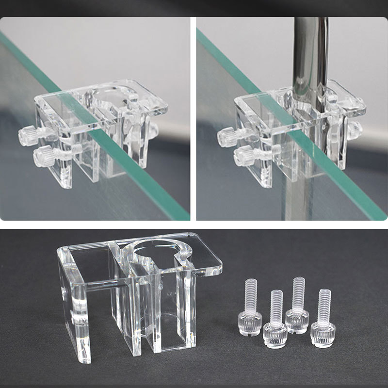 Marine Aquarium Uv Filter - Acrílico Water Pipe Grampos para Fish