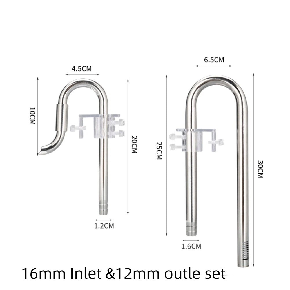 Marine Aquarium Uv Filter - Tubo de Entrada e Saída Antiferrugem