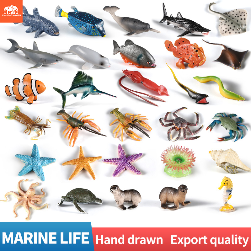 Marine Life Aquariums - Conjunto de Figuras de Ação de