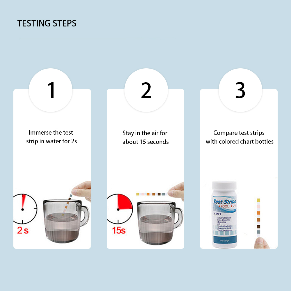 Tiras de ph para teste de água - Marine Test Kit avaliação e preço