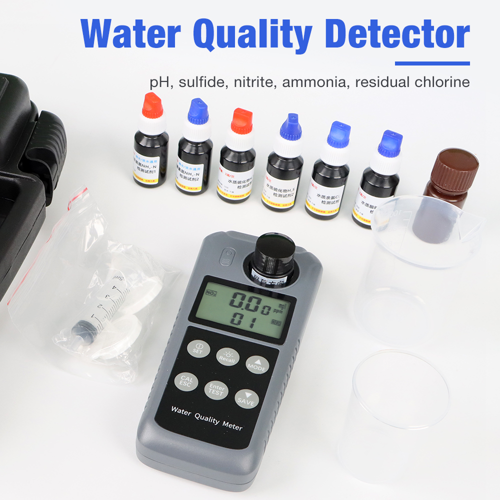 Medidor Multiparamétrico de Qu - Marine Test Kit avaliação e preço