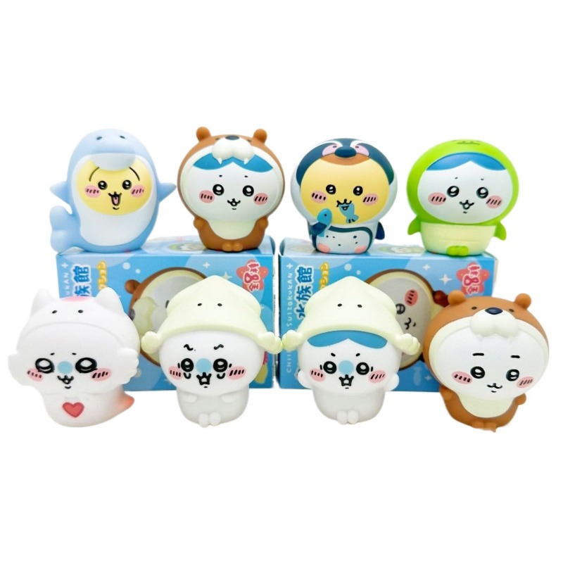 8 peças/caixa Figuras Kawaii C - Aquarium Marine avaliação e preço