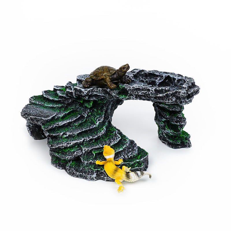 Abrigo de Resina para Répteis  - Aquarium Marine Rock avaliação e preço