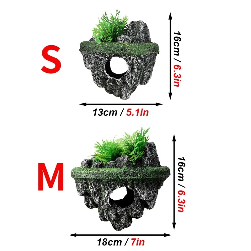 1 Peça de Ornamento de Pedra F - Aquarium Marine Rock avaliação e preço