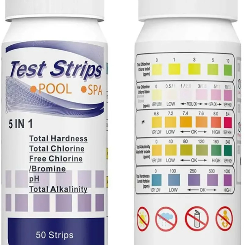 Novo 50 pçs/set multiuso 5 em  - Marine Test Kit avaliação e preço