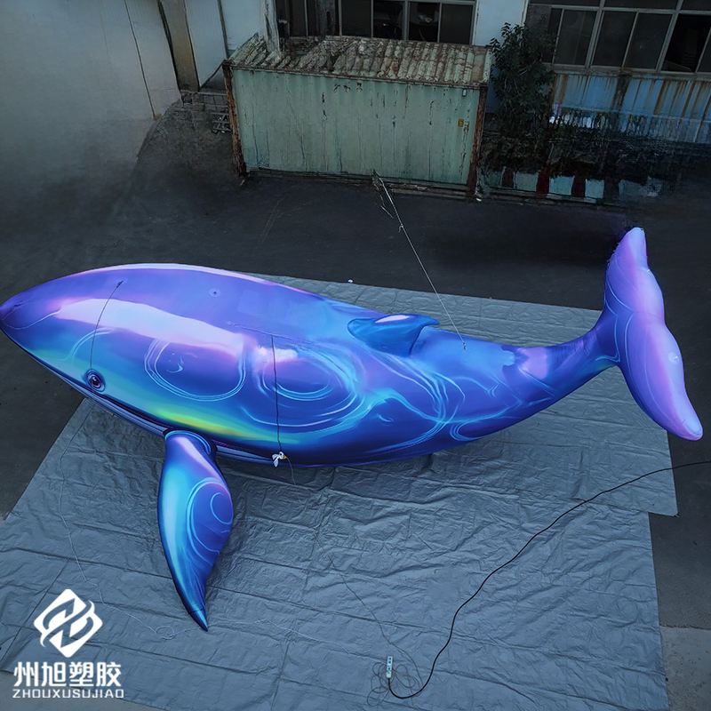 Baleia azul inflável, usada co - Marine Life Aquariums avaliação e preço