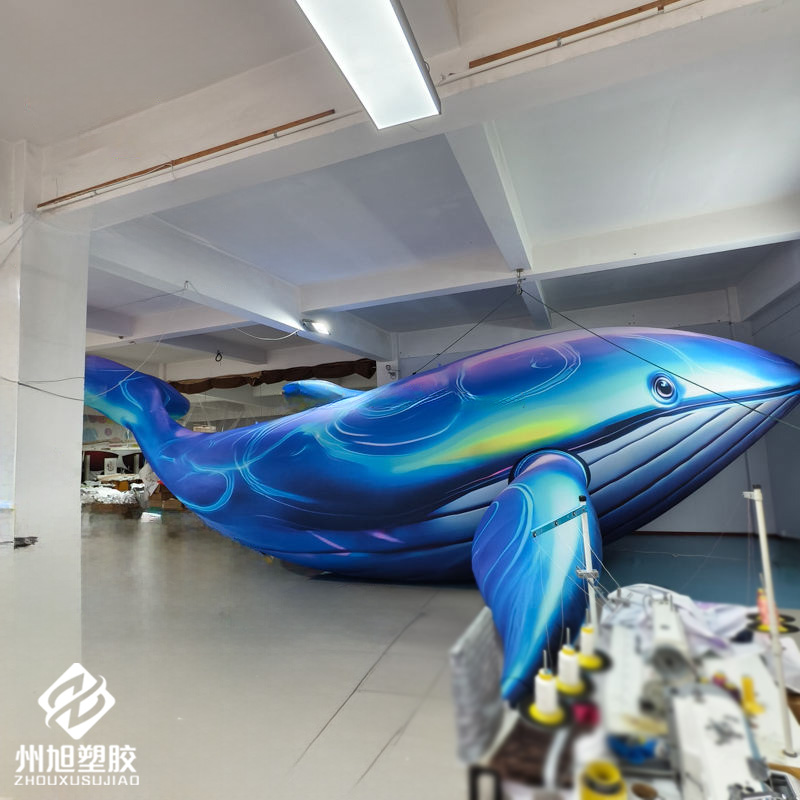 Baleia azul inflável, usada co - Marine Life Aquariums avaliação e preço