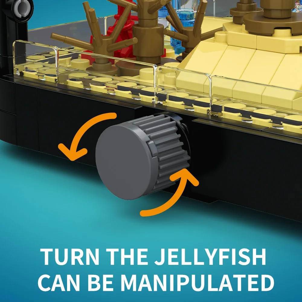 Conjunto de blocos de construç - Aquarium Marine avaliação e preço