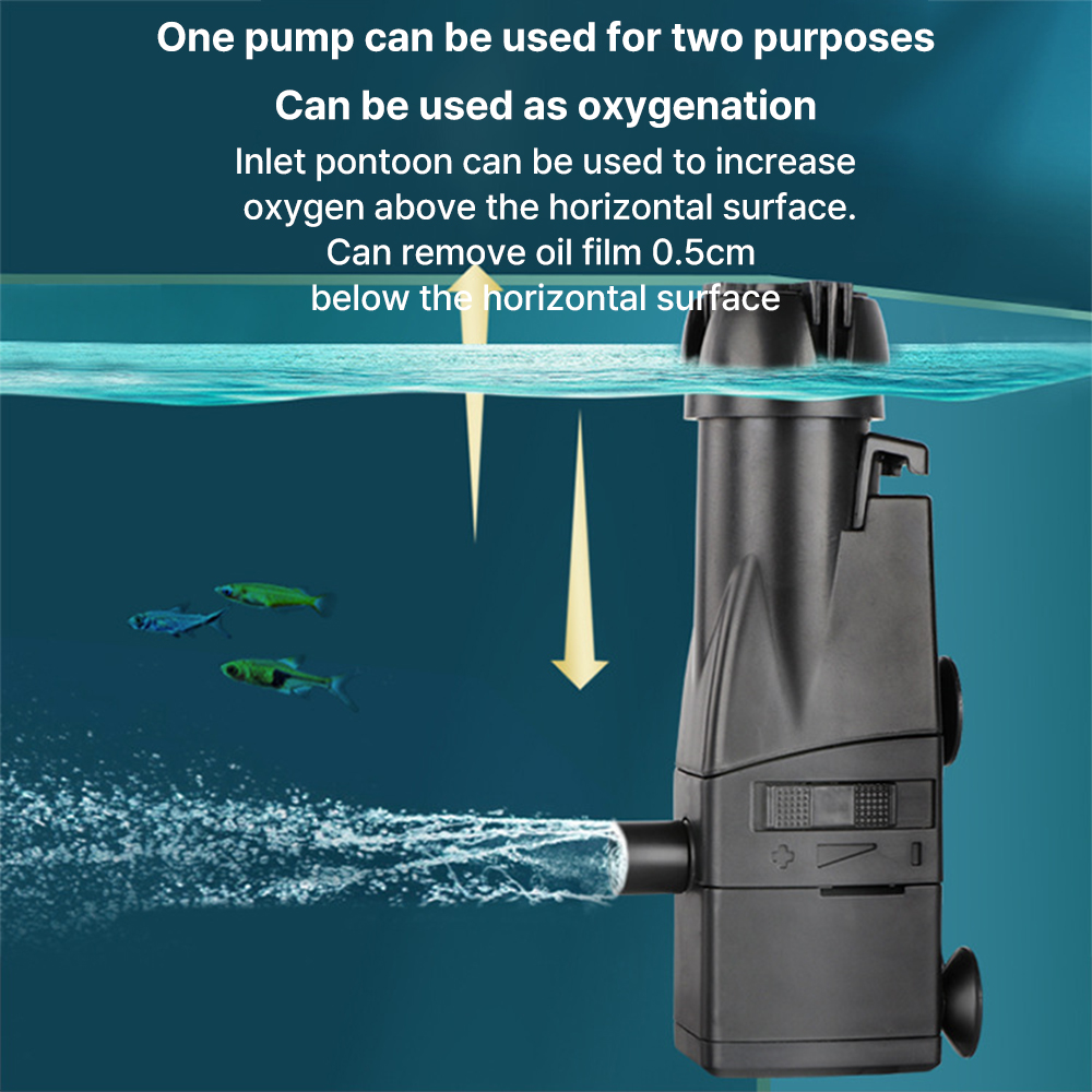 Novo filtro de skimmer de óleo - Marine Aquarium Uv Filter avaliação e preço