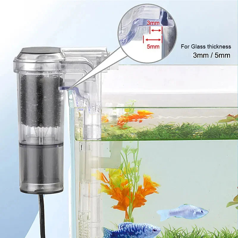 Novo filtro suspenso para tanq - Marine Aquarium Uv Filter avaliação e preço