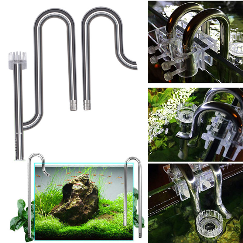 Aço inoxidável Inflow Outflow  - Aquarium Marine Filter avaliação e preço