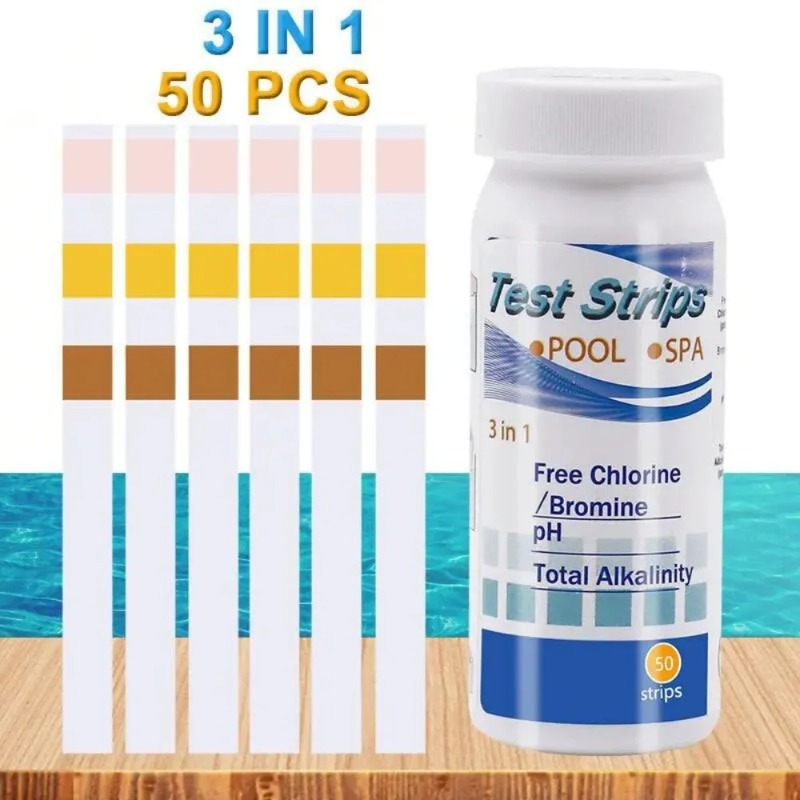 Tiras de Teste de Cloro e pH p - Marine Test Kit avaliação e preço