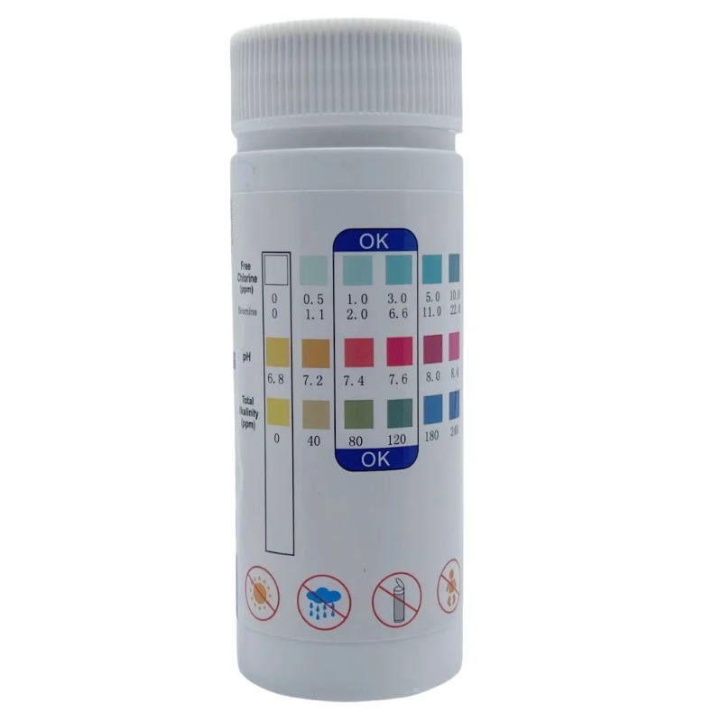 Tiras de Teste de Cloro e pH p - Marine Test Kit avaliação e preço